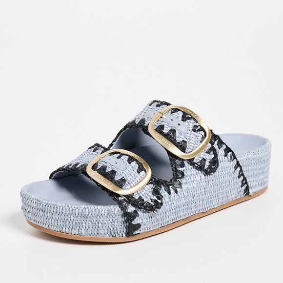 Loeffler Randall Theo Sandal blue size 9 - Picture 2 of 4